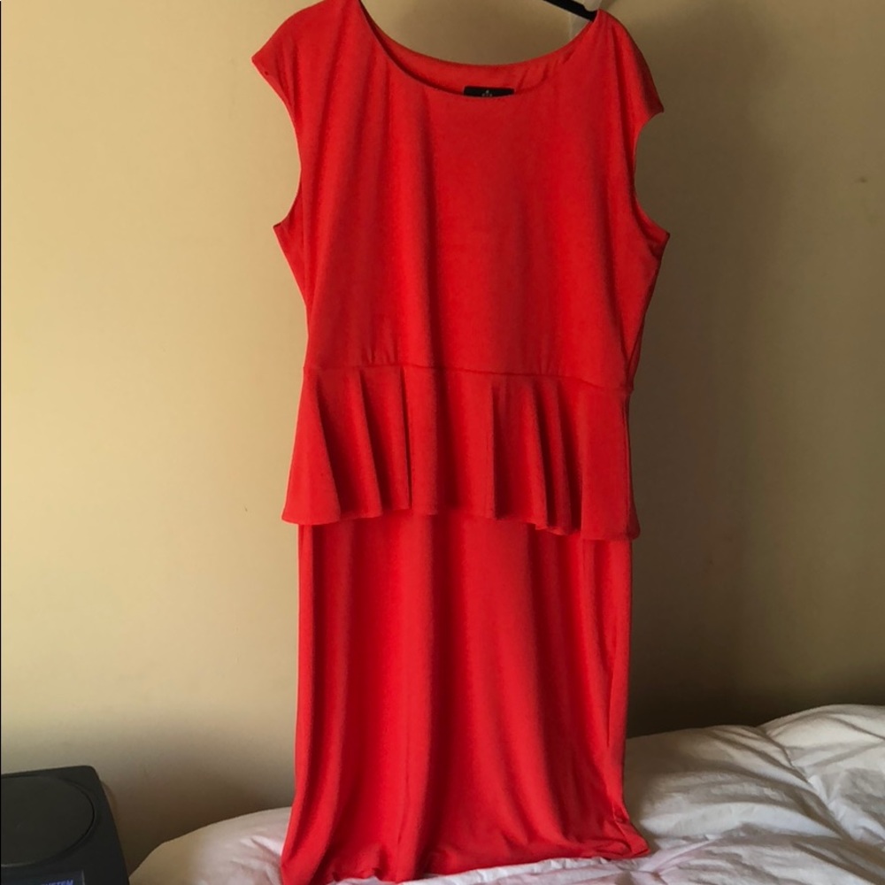 Coral business dress super lightweight